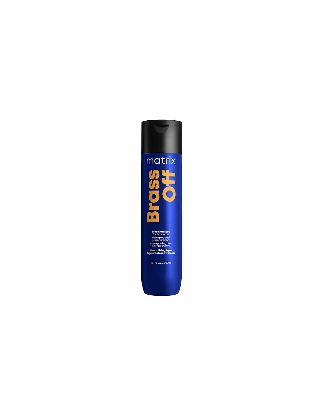 Total Results Brass Off Brunette Neutralising Blue Shampoo for Lightened Brunette Hair 300ml, 2 of 1