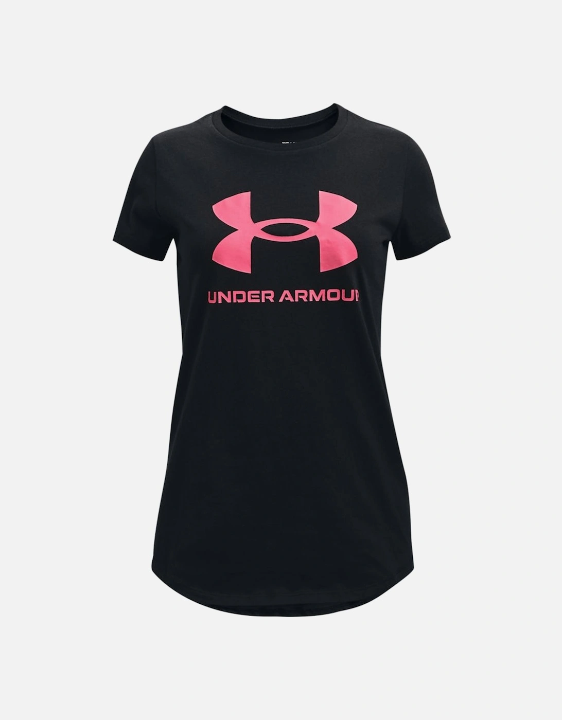 Girls UA Sportstyle Graphic T-Shirt - Junior Girls Sportstyle T-Shirt, 3 of 2