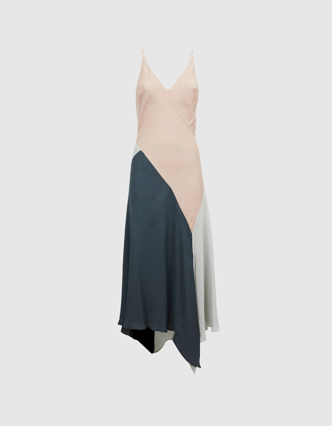Fitted Asymmetric Midi Dress, 2 of 1