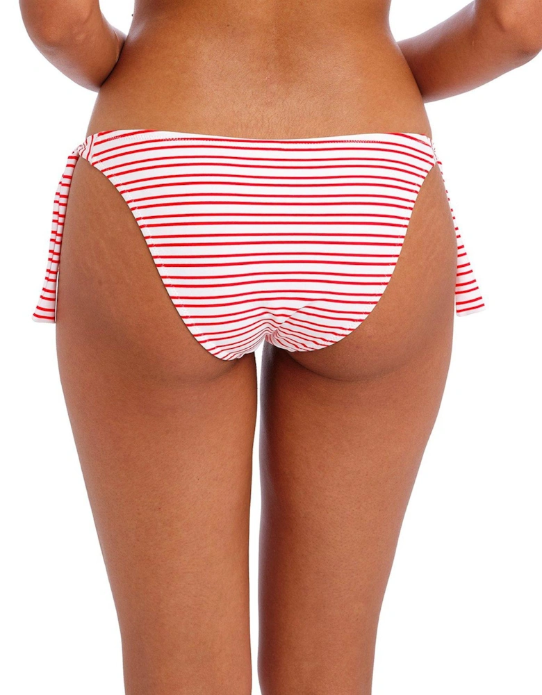 New Shores Tie Side Bikini Brief - Red