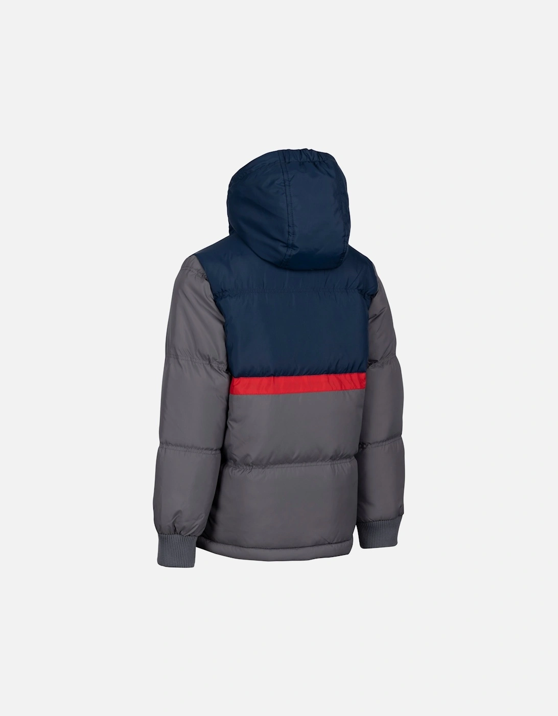 Childrens/Kids Strewd Contrast Zip Padded Jacket