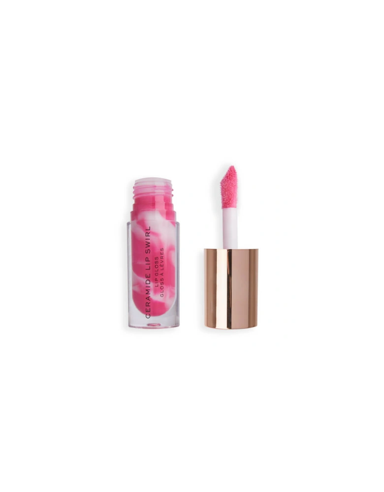 Makeup Lip Swirl Ceramide Gloss - Berry Pink