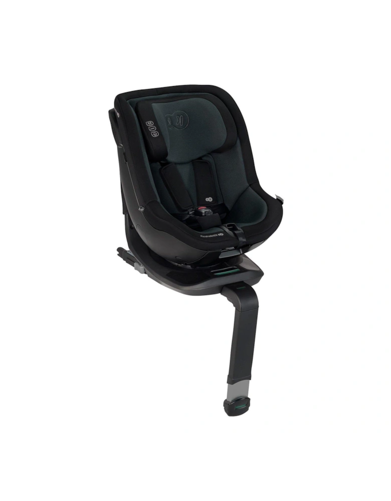 I-Guard i-Size 40-105 cm system ISOFIX 360 Car Seat + support leg - Graphite Black