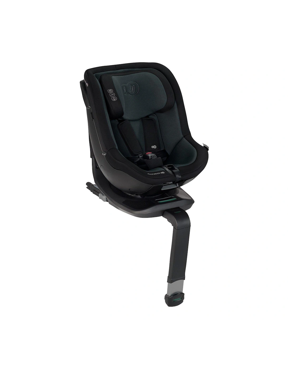 I-Guard i-Size 40-105 cm system ISOFIX 360 Car Seat + support leg - Graphite Black, 2 of 1