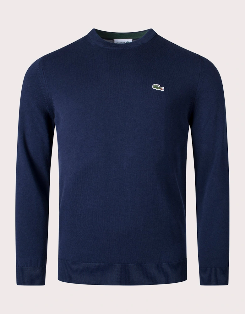 Croc Logo Knitted Jumper