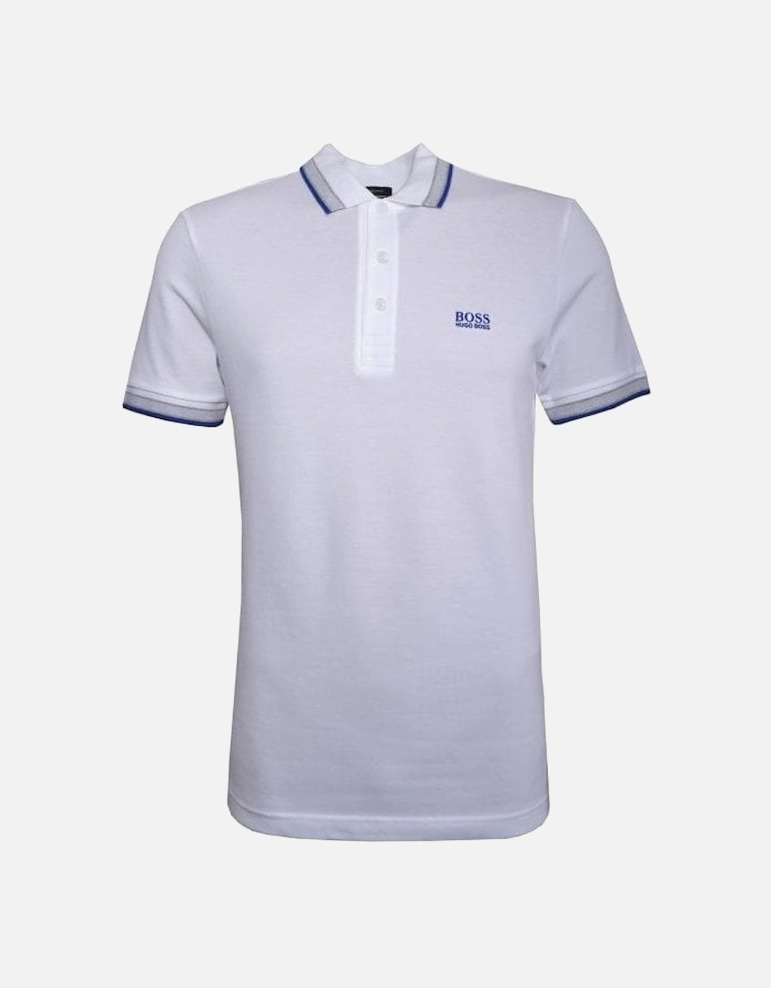 Men's White Paddy Polo Shirt, 4 of 3
