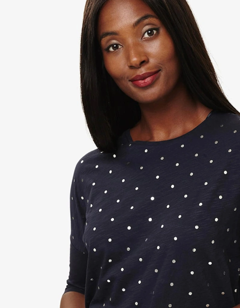 Dot Spot Foil Top