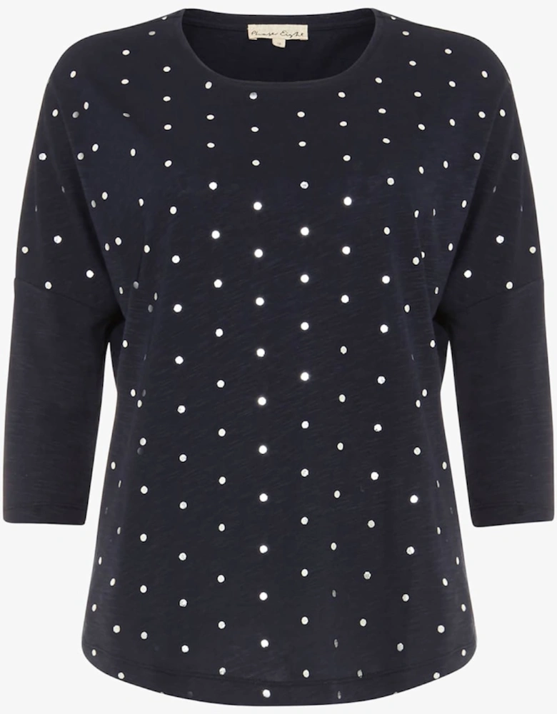 Dot Spot Foil Top