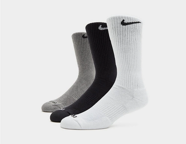 6 Pack Cushioned Crew Socks