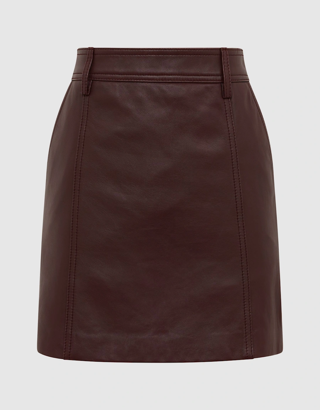 Leather Mini Skirt, 2 of 1