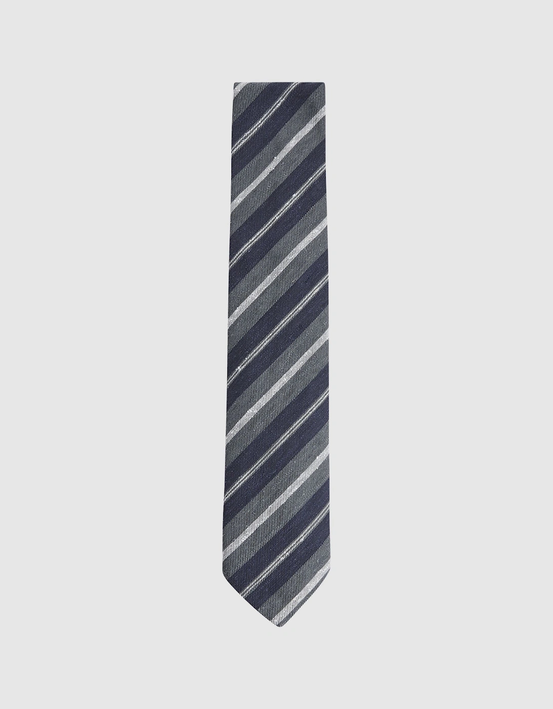 Silk Textured Stripe Tie, 2 of 1
