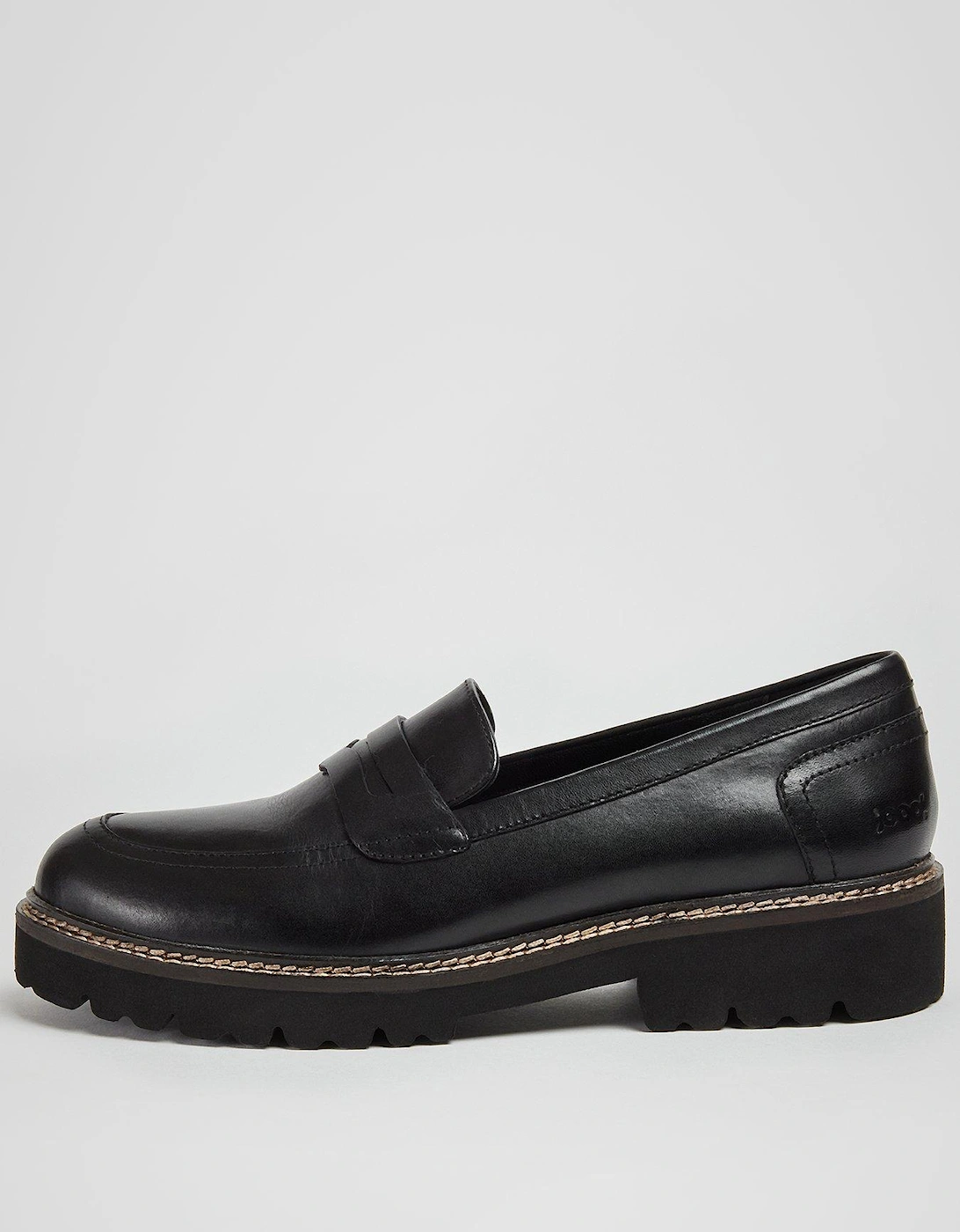 Kenny Leather Loafers - Black, 2 of 1