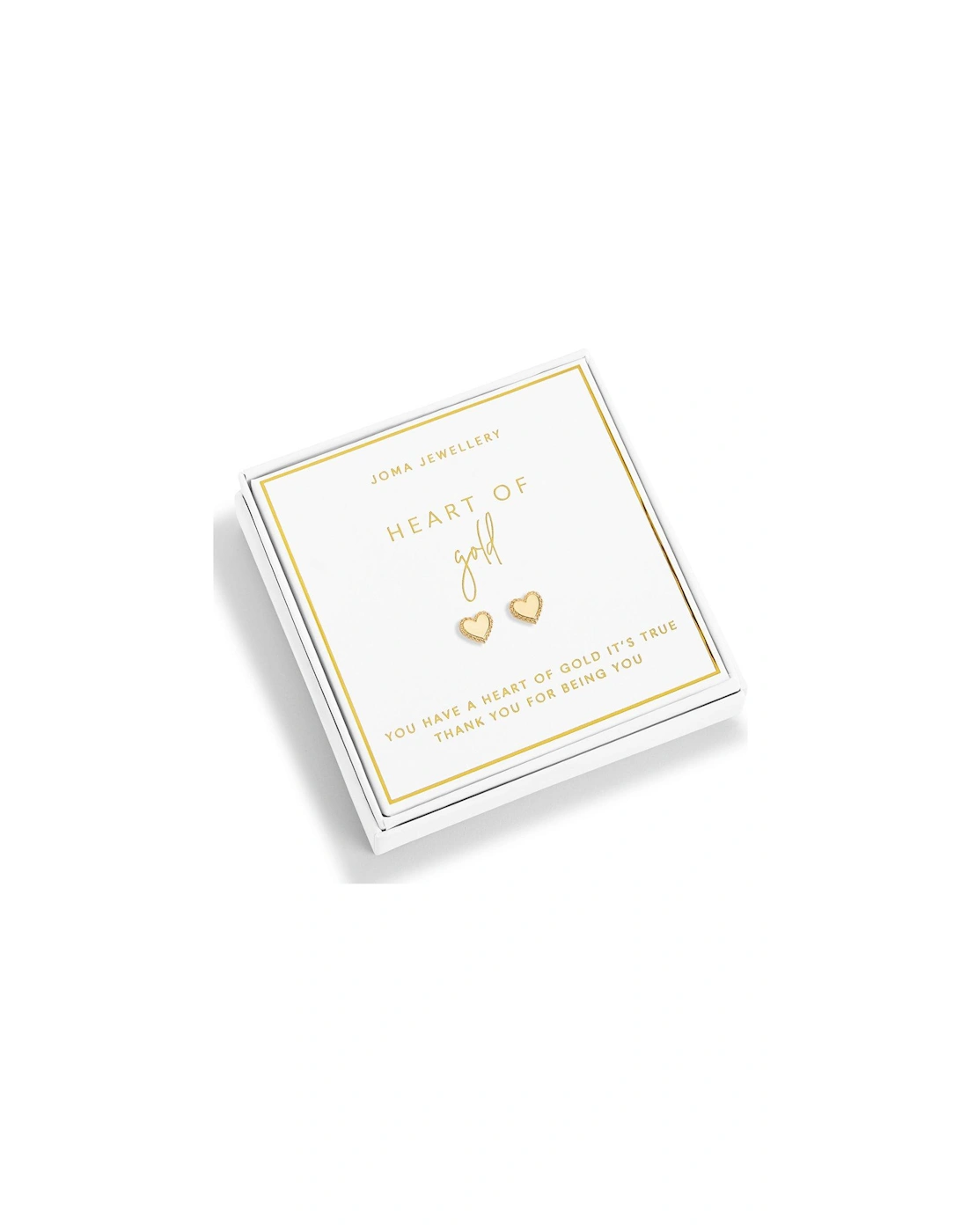 Beautifully Boxed Earrings Heart Of Gold, 2 of 1