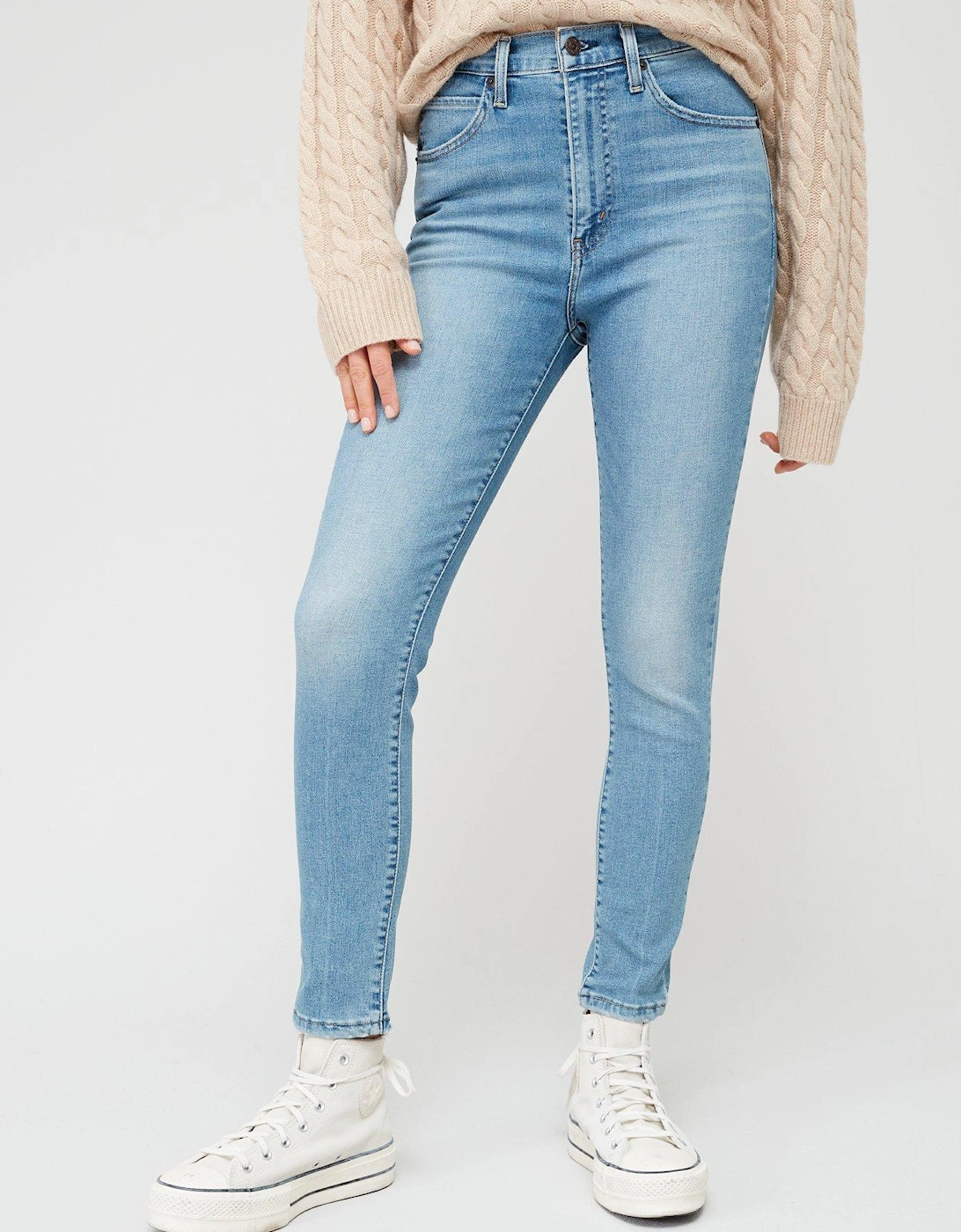 Retro High Rise Skinny Jean - In Confidence - Blue, 5 of 4
