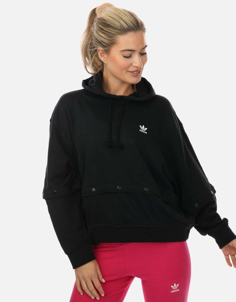 Womens Always Original Snap-Button Hoody