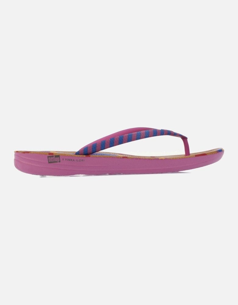 Womens iQushion X Yinka Ilori Flip Flops