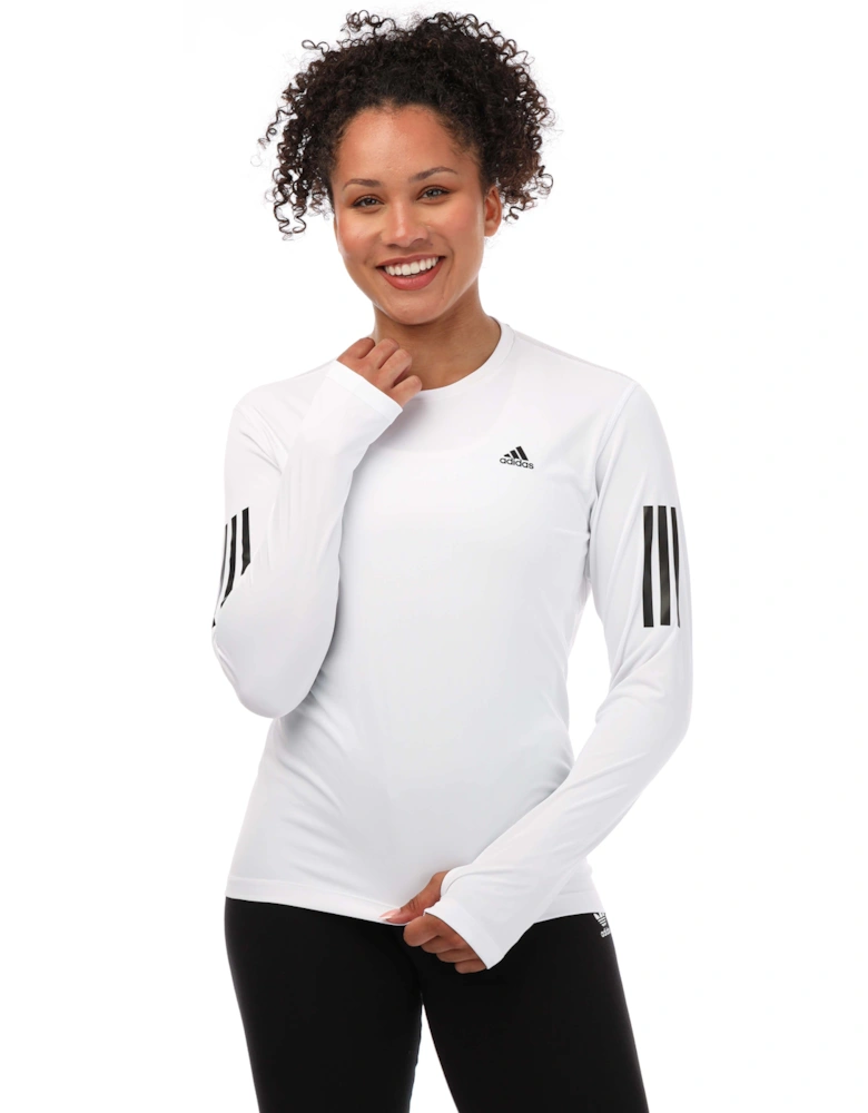 Womens Own The Run Long Sleeve T-Shirt