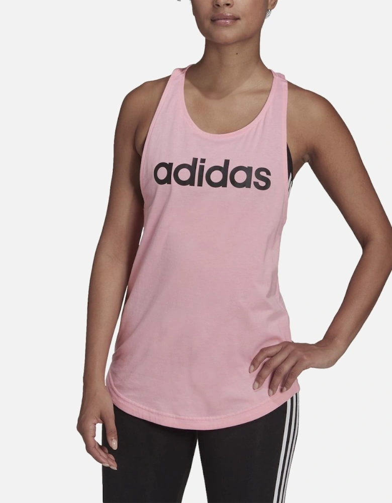 Womens Essentials Loose Logo Tank Top