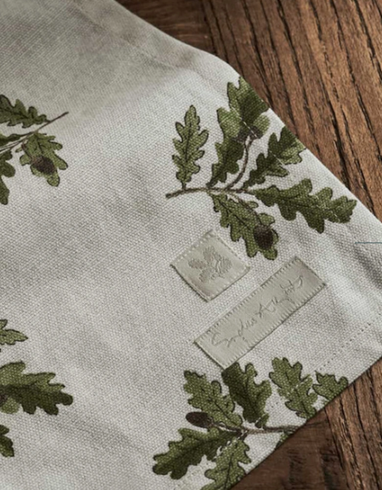 Acorn and Oak Leaves Tea Towel