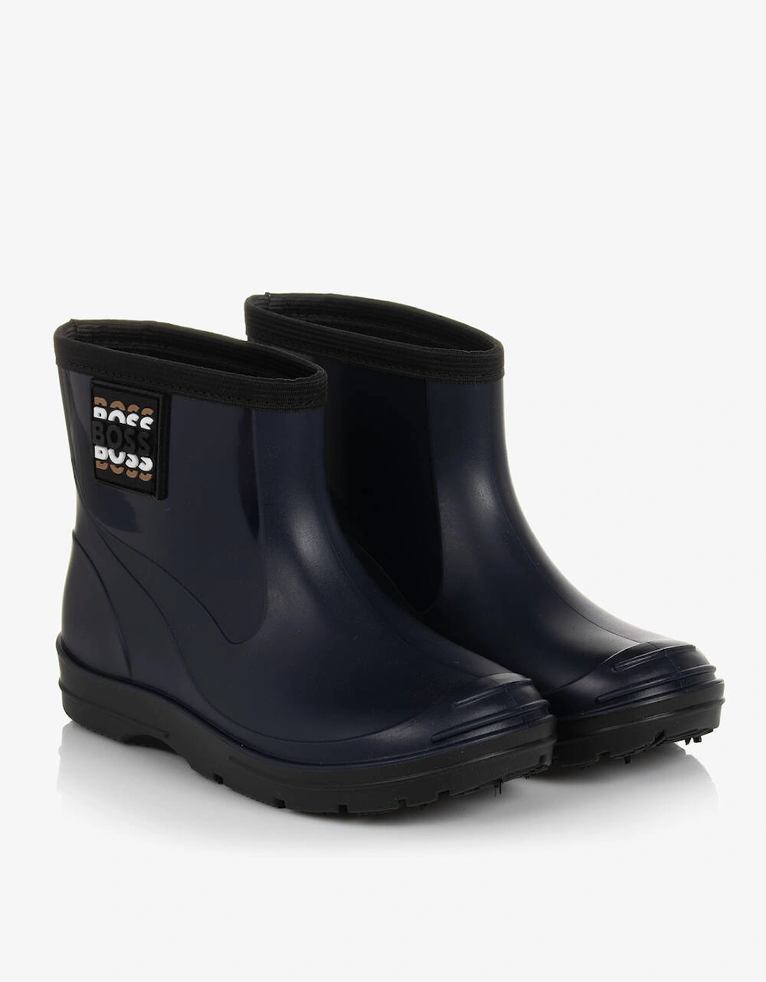 Navy Wellies