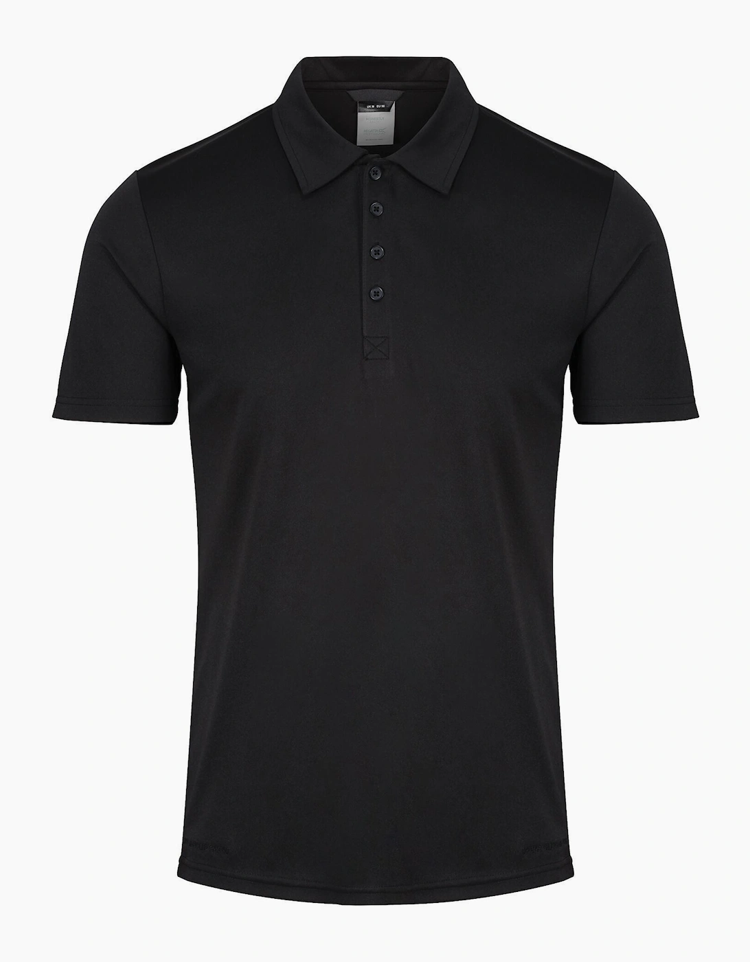 Regatta Men's Black Professional Recycled Polo Shirt - Size: 42