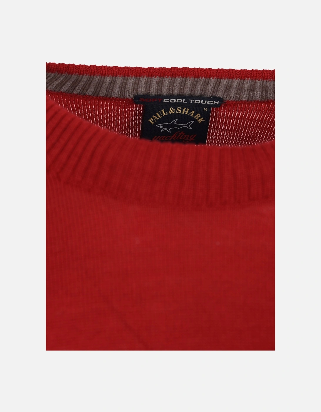 Paul And Shark Crew Neck Knitwear Red