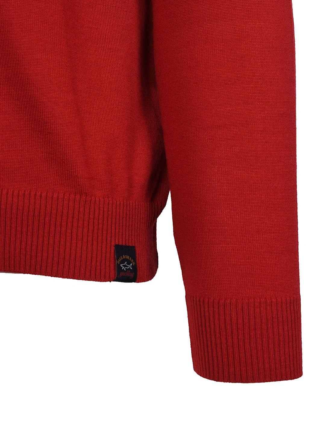 Paul And Shark Crew Neck Knitwear Red