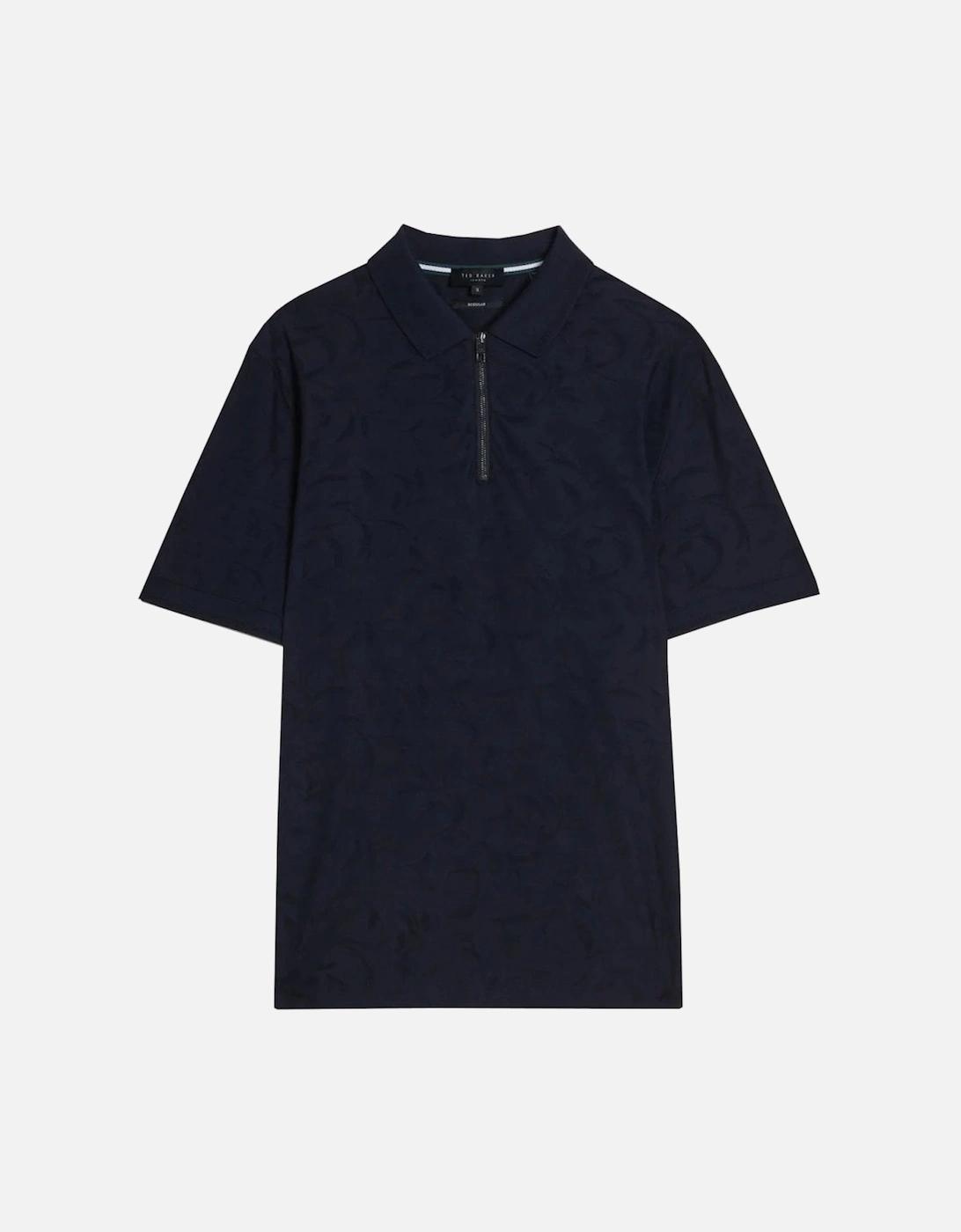 Men's Navy Polenn Polo Shirt, 4 of 3