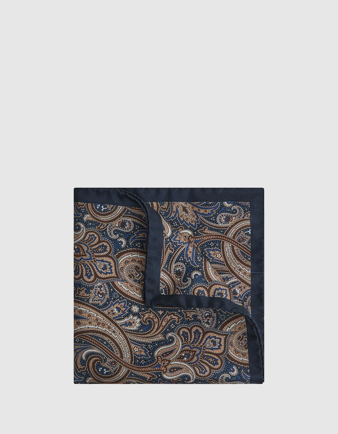 Silk Paisley Pocket Square, 2 of 1