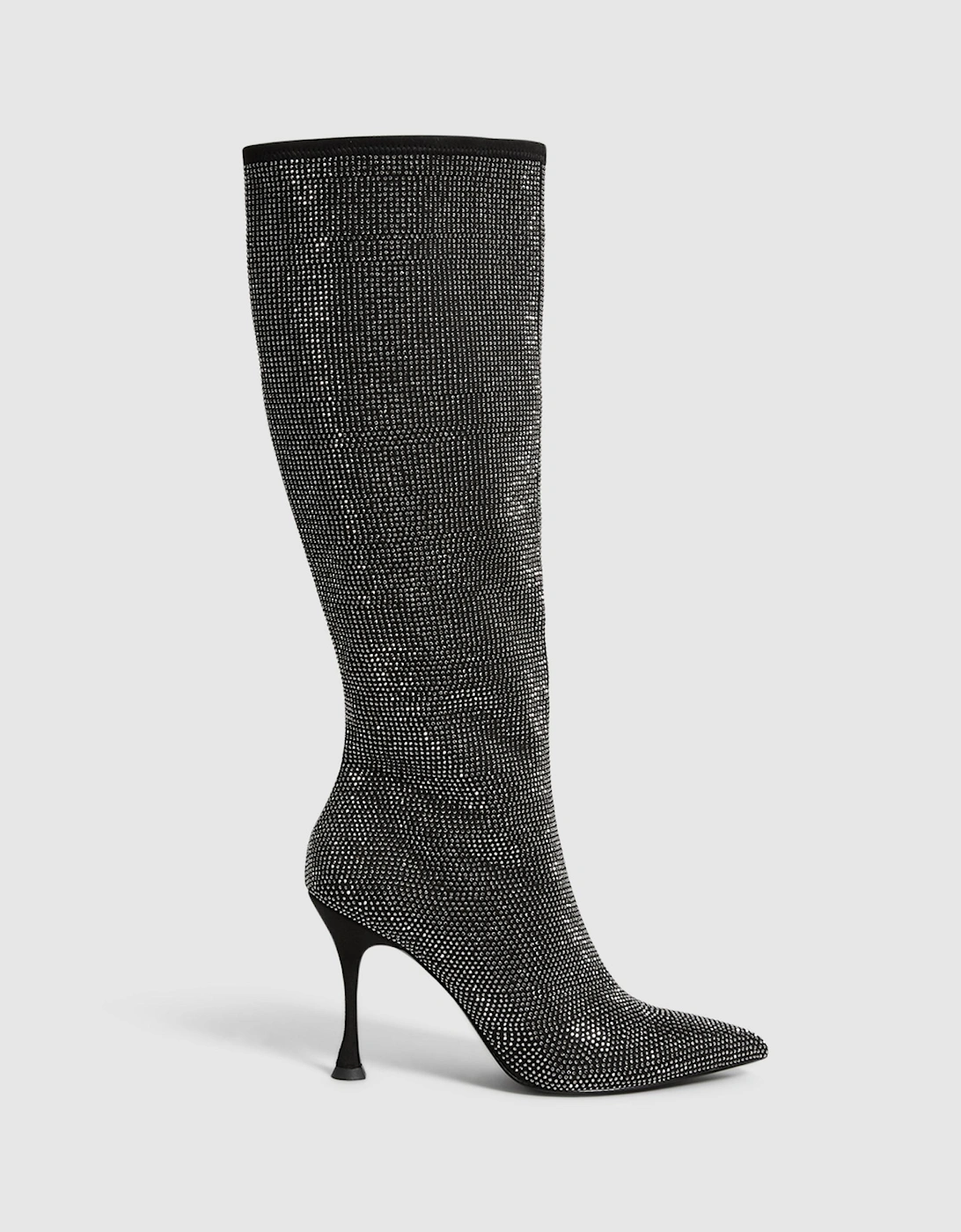 Crystal Point Knee High Boots, 2 of 1