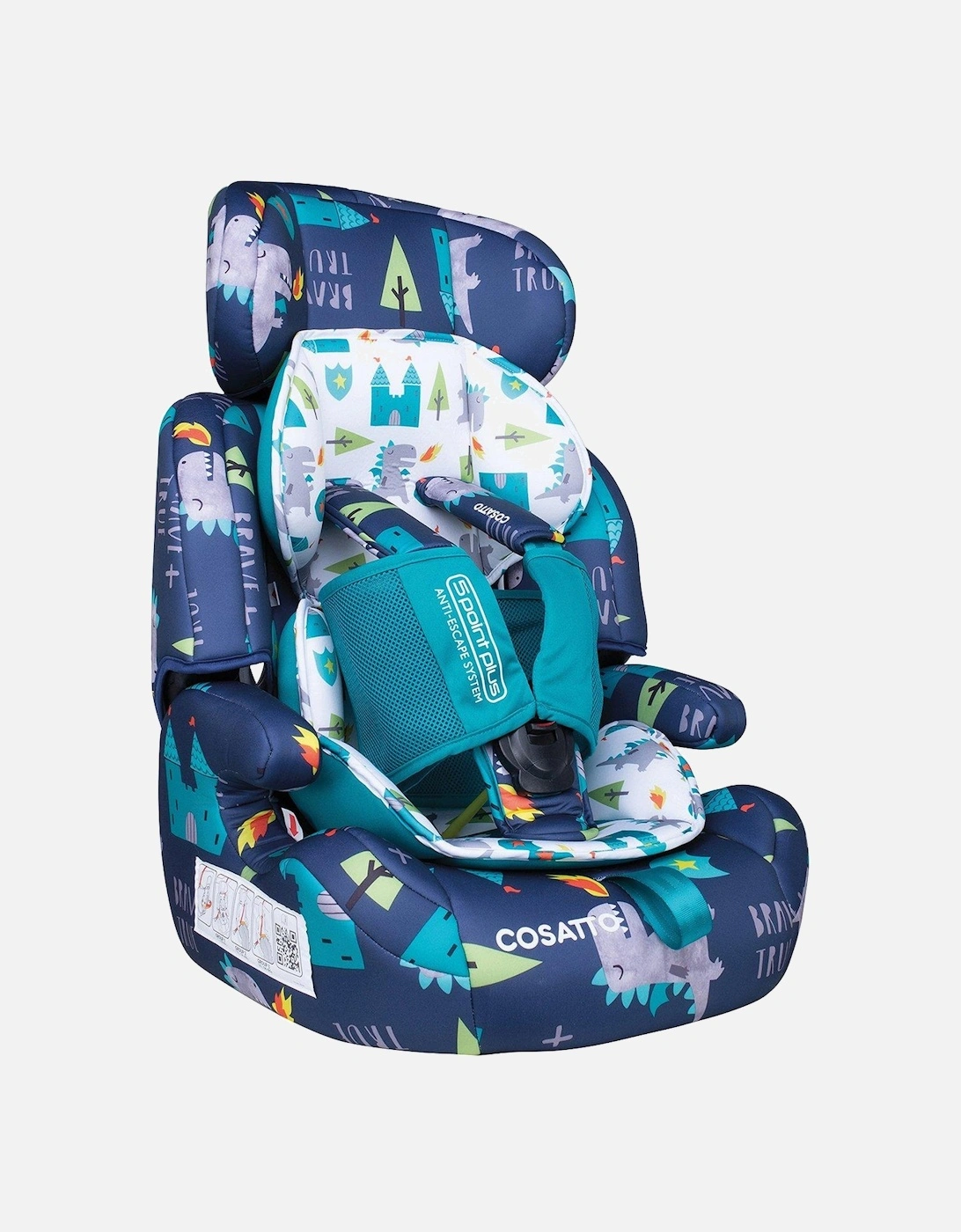 Zoomi Group 123 Car Seat - Dragon Kingdom