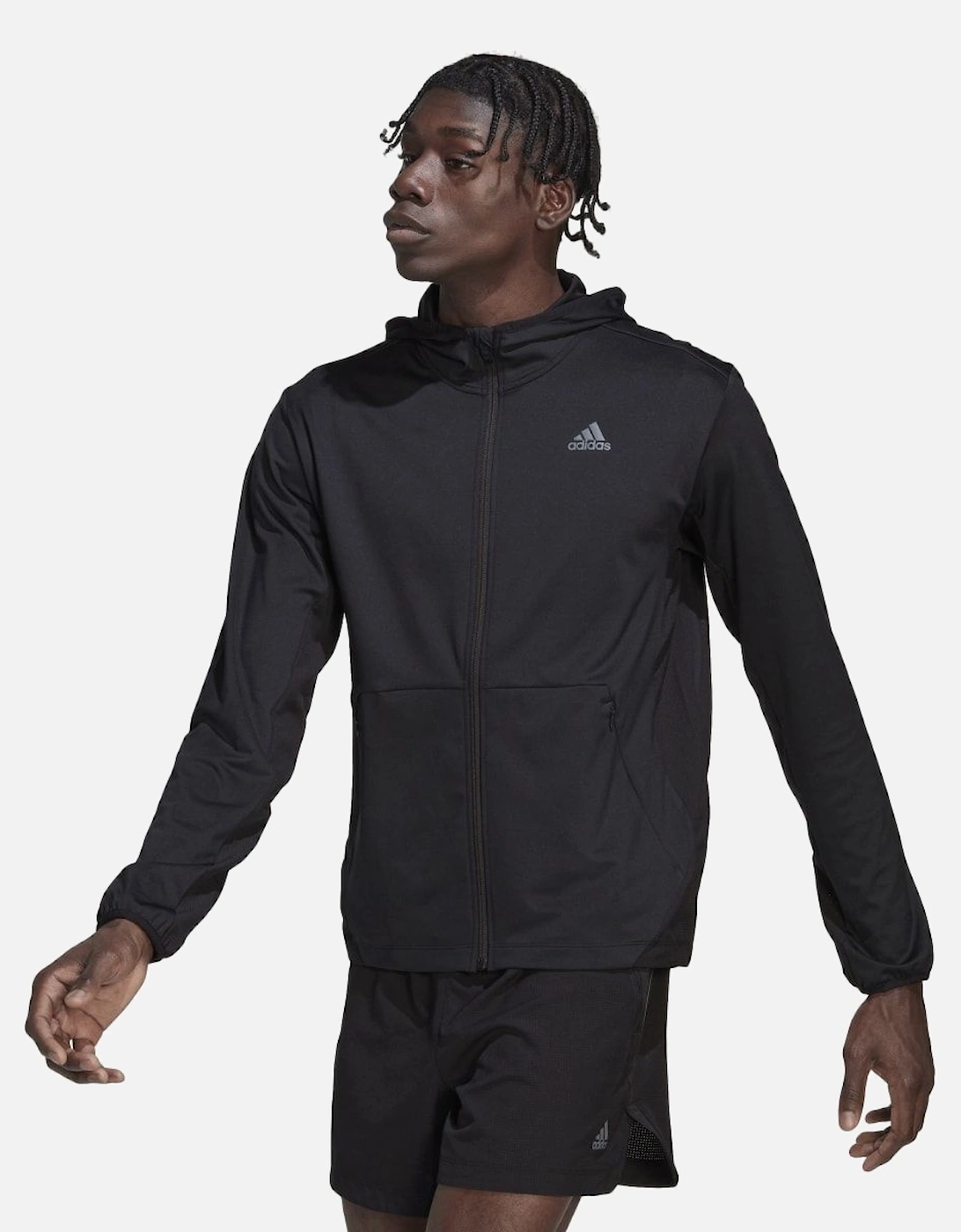 Mens HIIT Training Full Zip Hoody