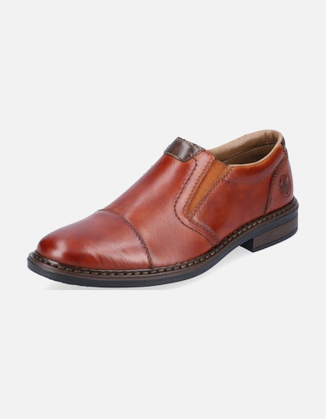 17659-23 mens tan slip on shoe, 2 of 1