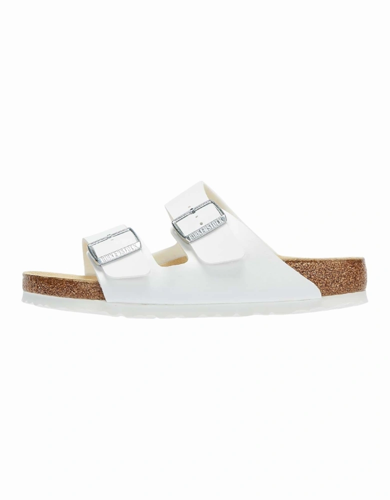 Birko-Flor Mens White Sandals