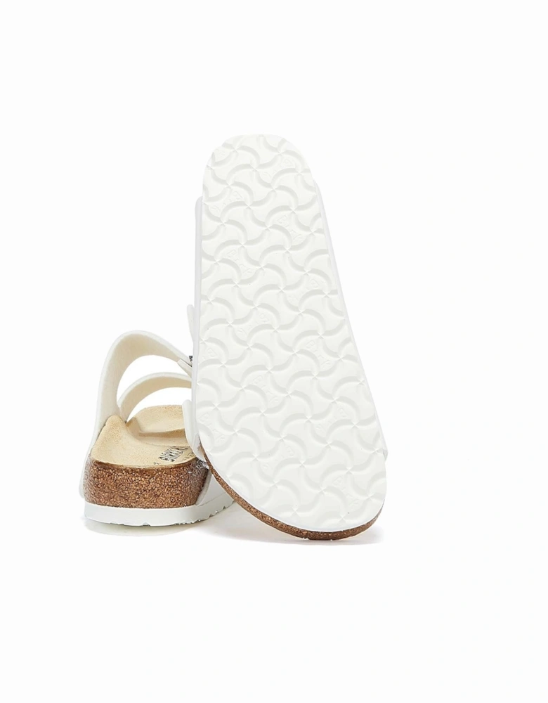 Birko-Flor Mens White Sandals