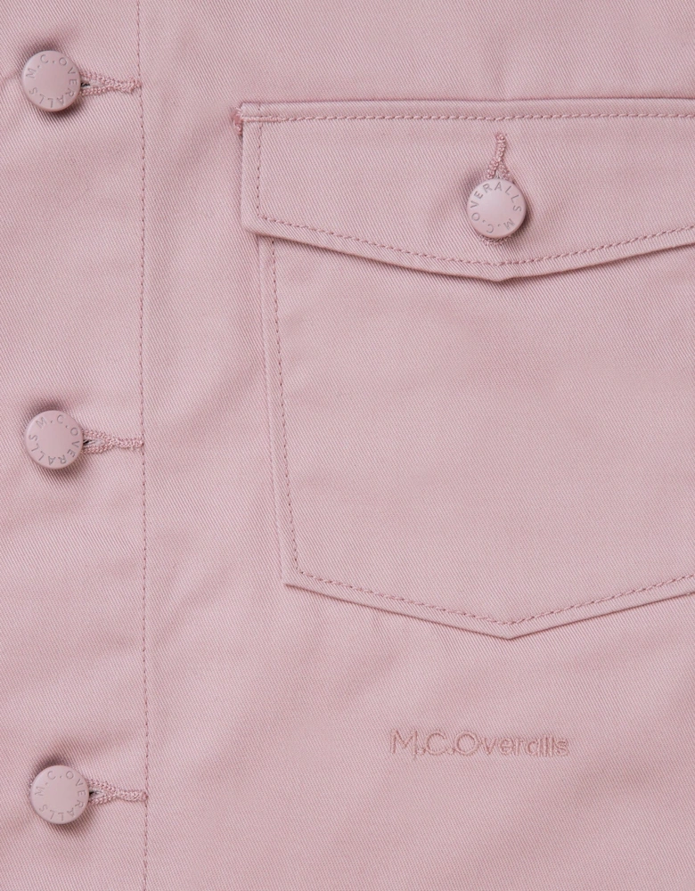 Relaxed Work Jacket Dusty Pink