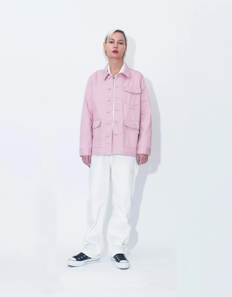 Relaxed Work Jacket Dusty Pink