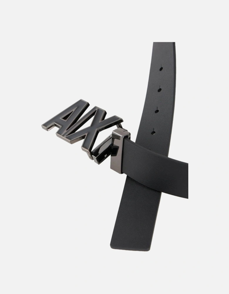 A|X Leather Reversible Belt Black/grey