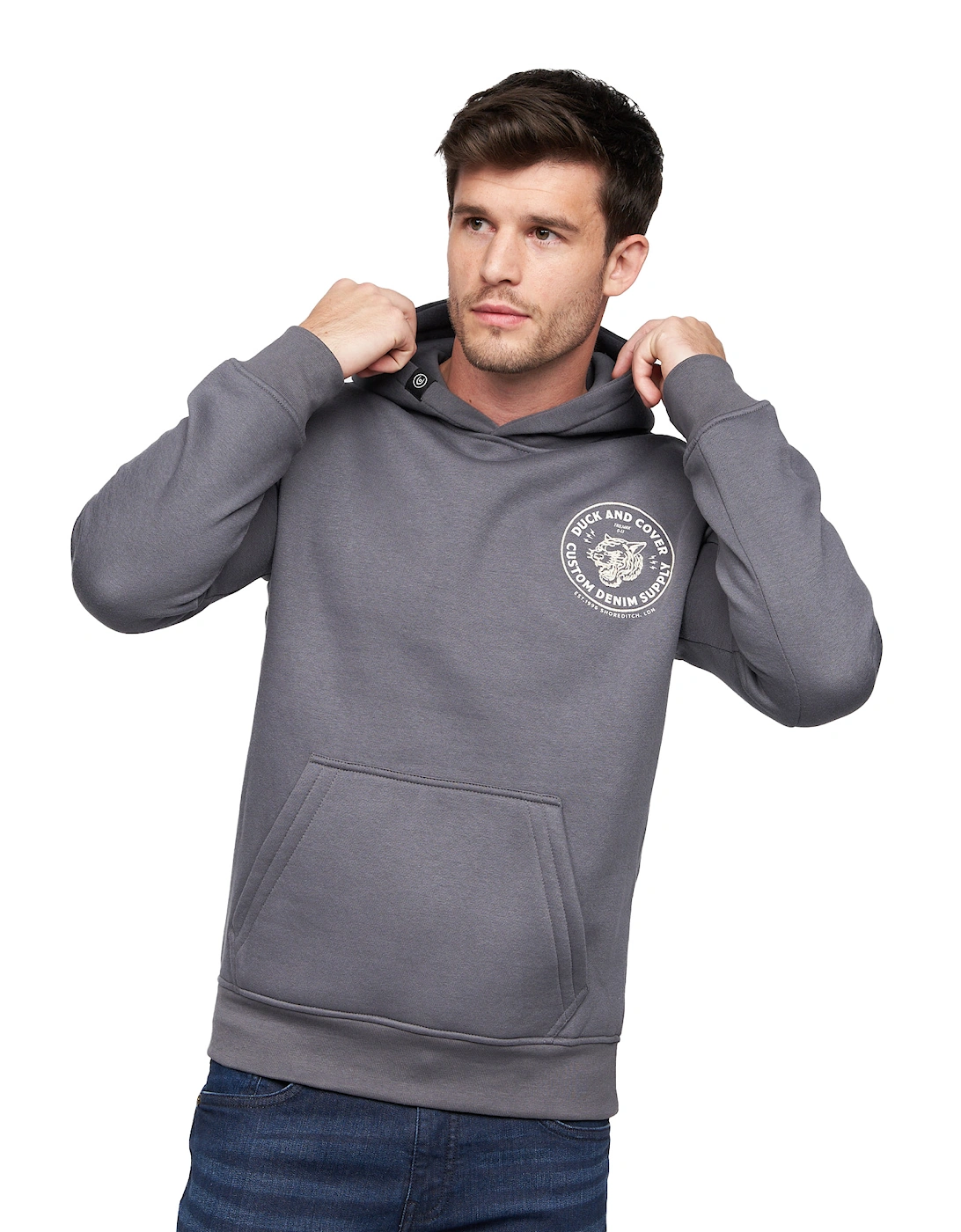 Duck and Cover Mens Supplys Hoodie, 6 of 5