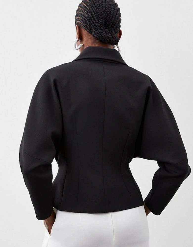 Compact Stretch Hourglass Tailored Jacket