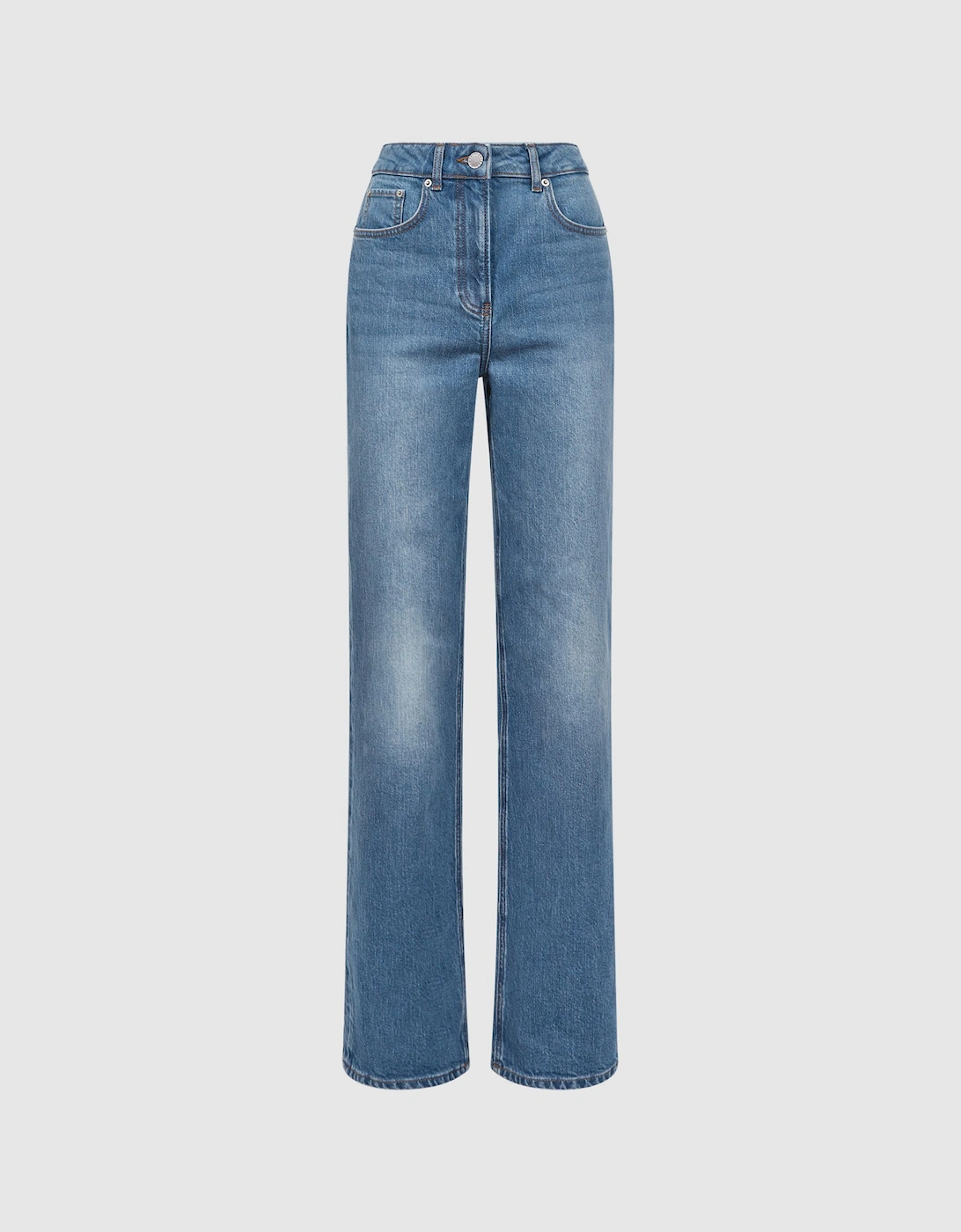 Mid Rise Wide Leg Jeans, 2 of 1