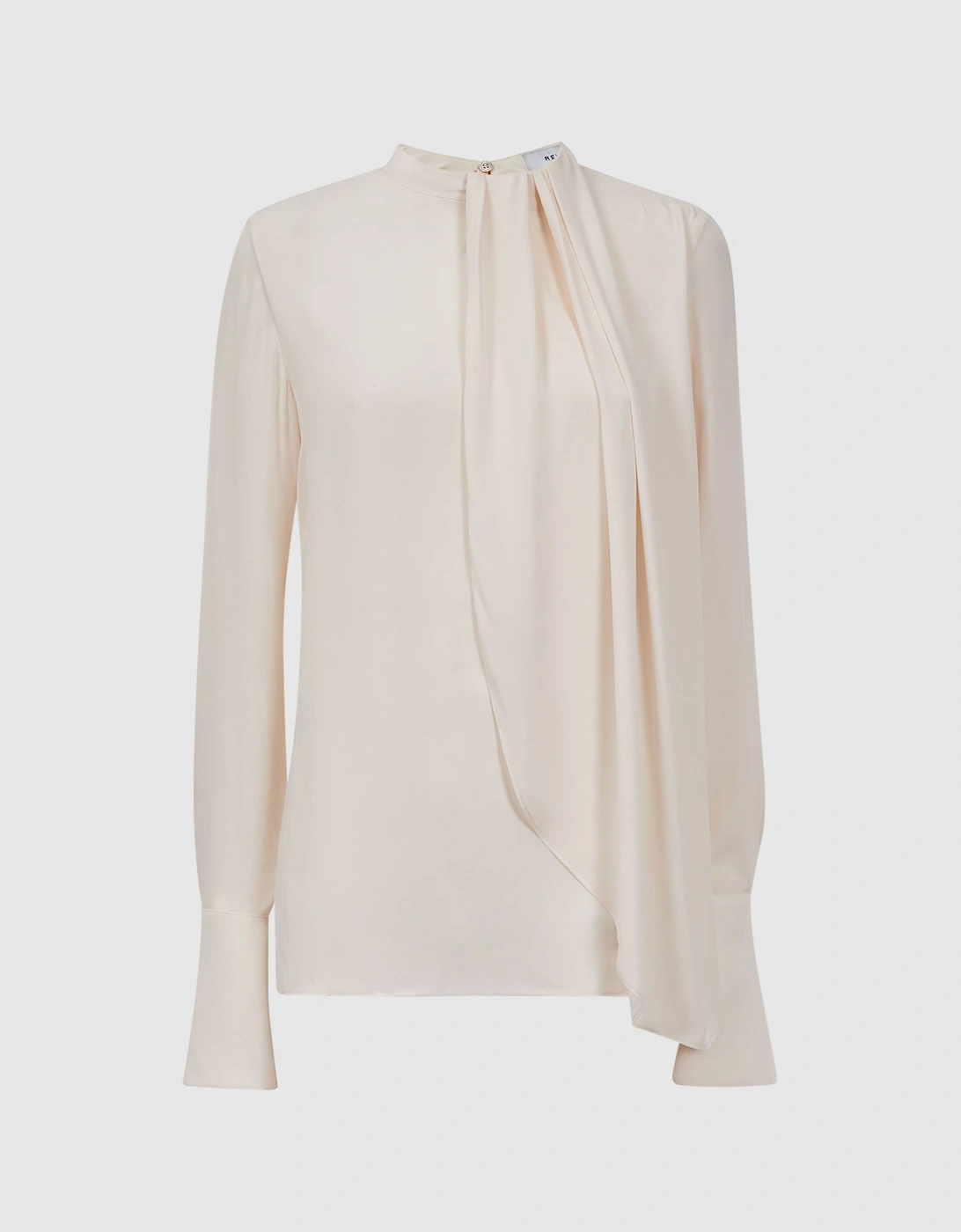 Pleat Front Long Sleeve Blouse, 2 of 1