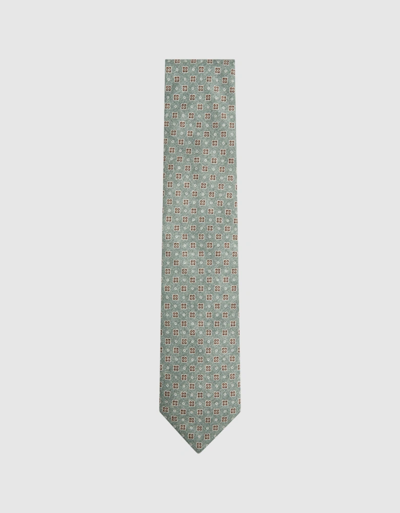 Silk Medallion Tie