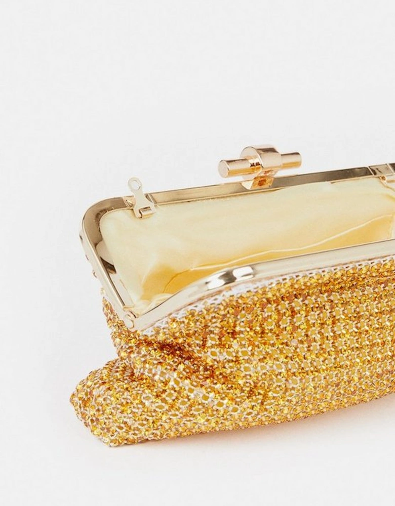 Rhinestone Clutch Bag