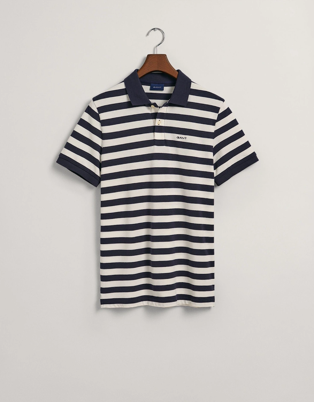 Mens Multi Stripe Polo Shirt, 3 of 2