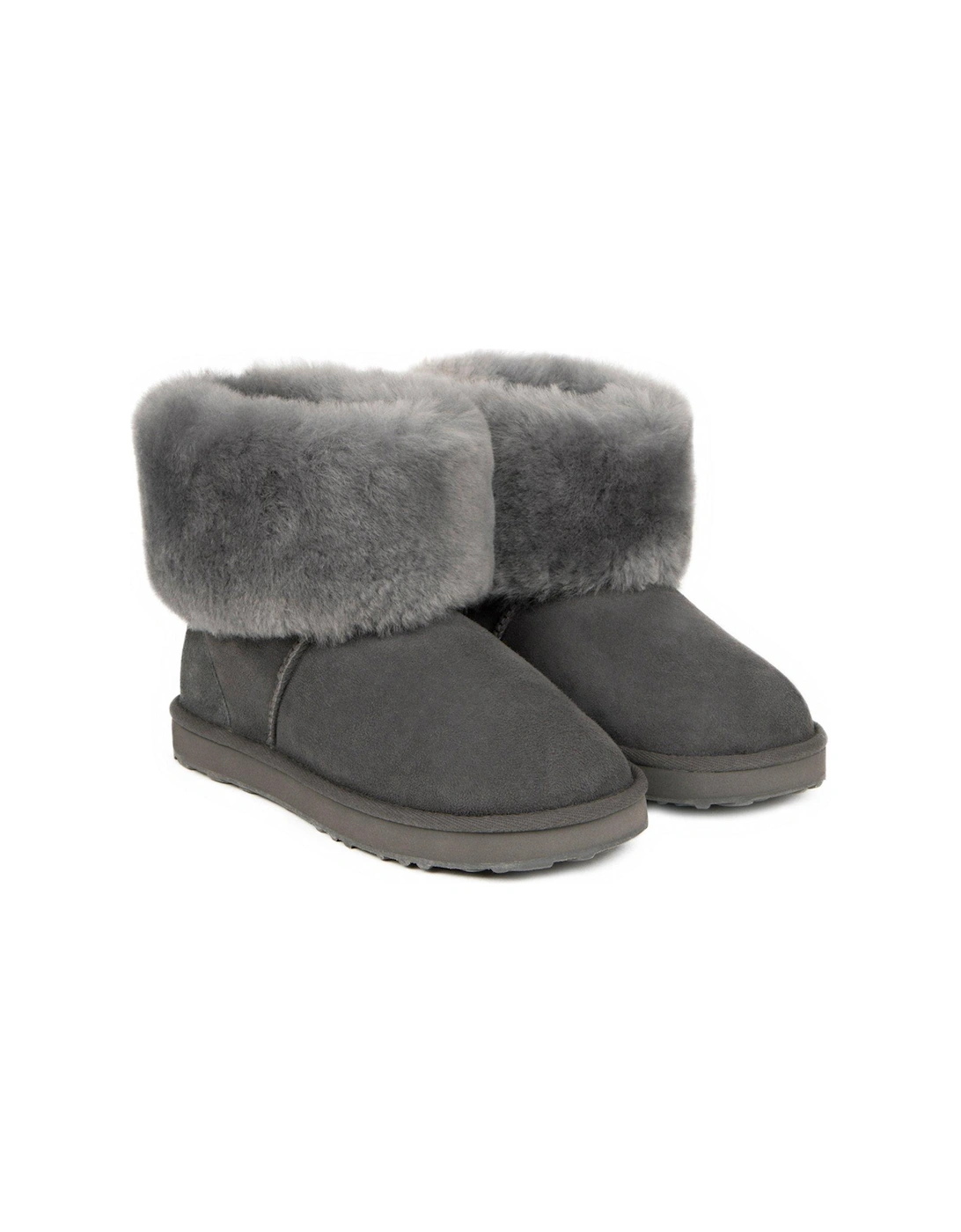 Ladies Cornwall Sheepskin Boot - Granite, 3 of 2