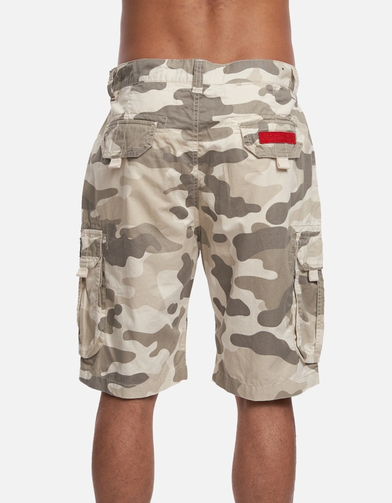 Mens Watchford Camo Cargo Shorts