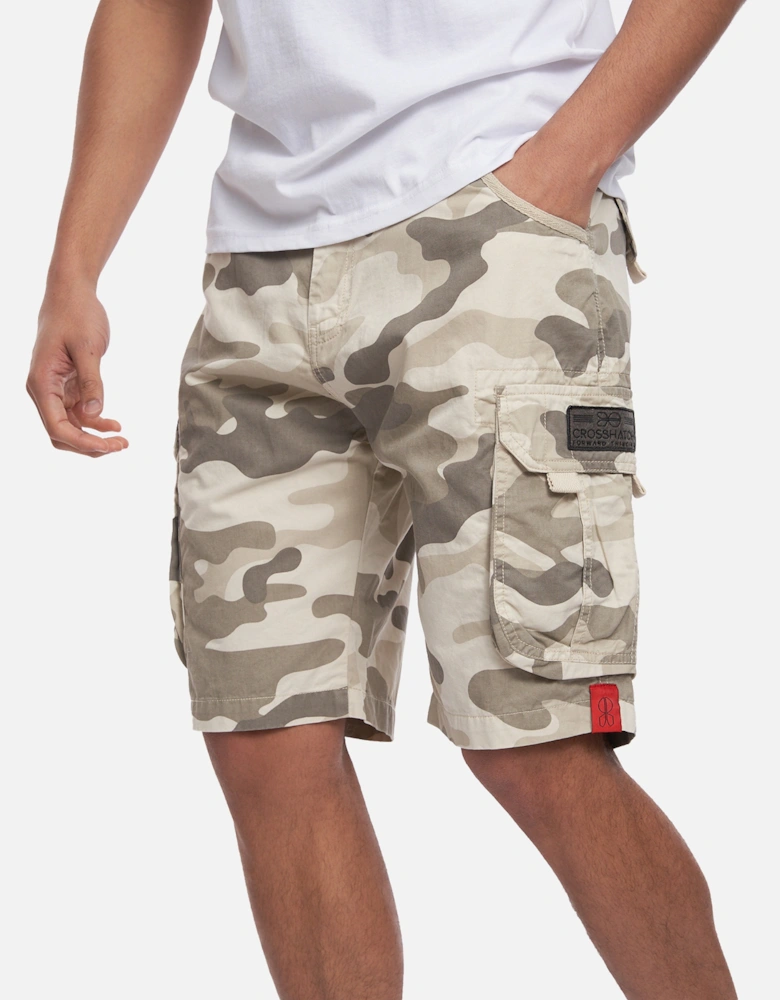 Mens Watchford Camo Cargo Shorts