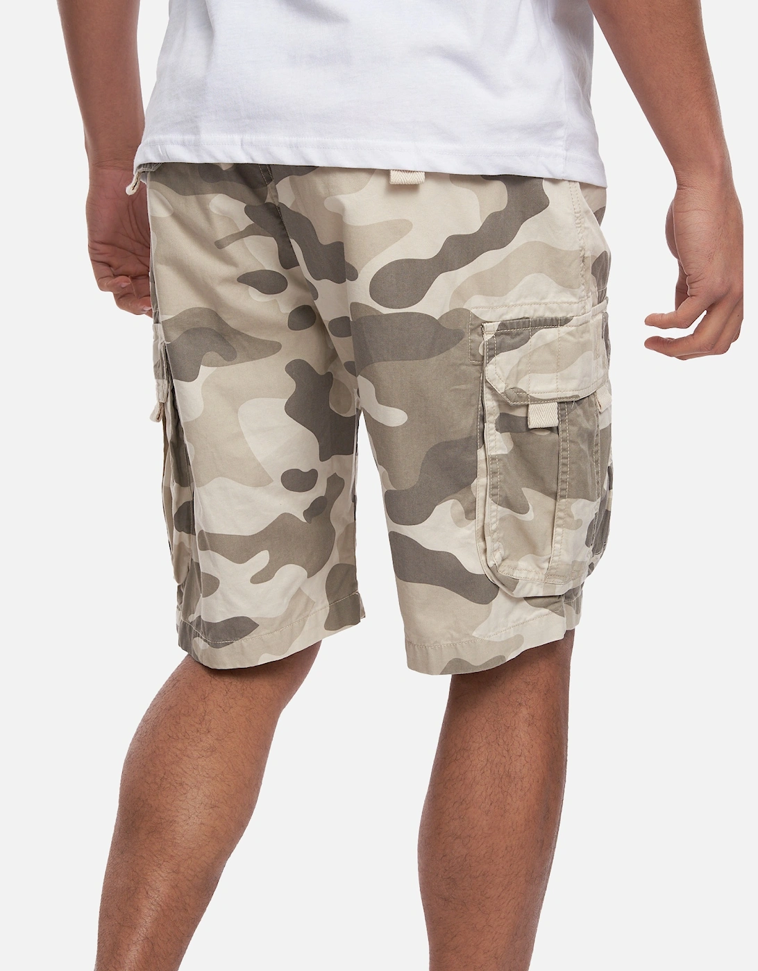 Mens Watchford Camo Cargo Shorts