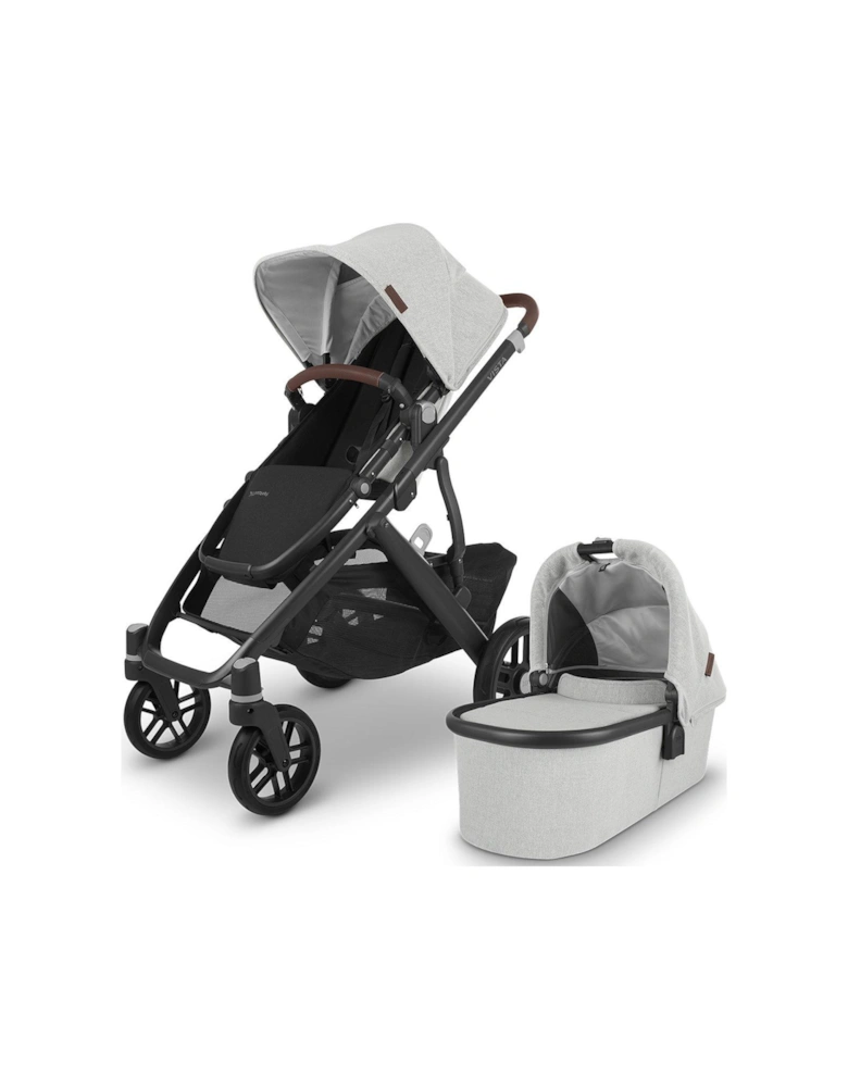 Vista Pushchair - Carrycot, seat Unit, Rainshields, Sun Shades & Insect Nets - Anthony